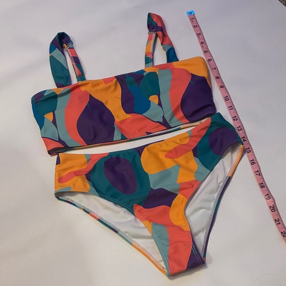 Colorful Abstract Bikini Set - Picture 2 of 5